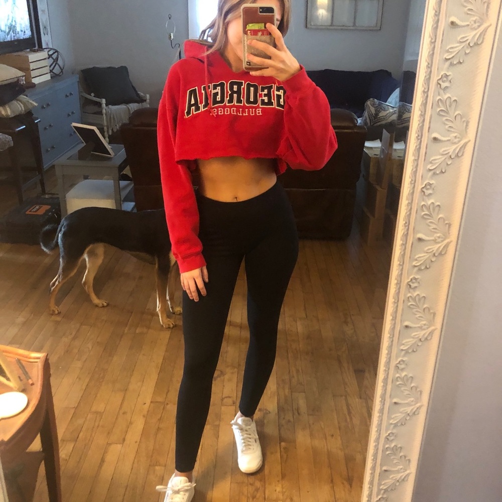 Extra cropped Georgia hoodie